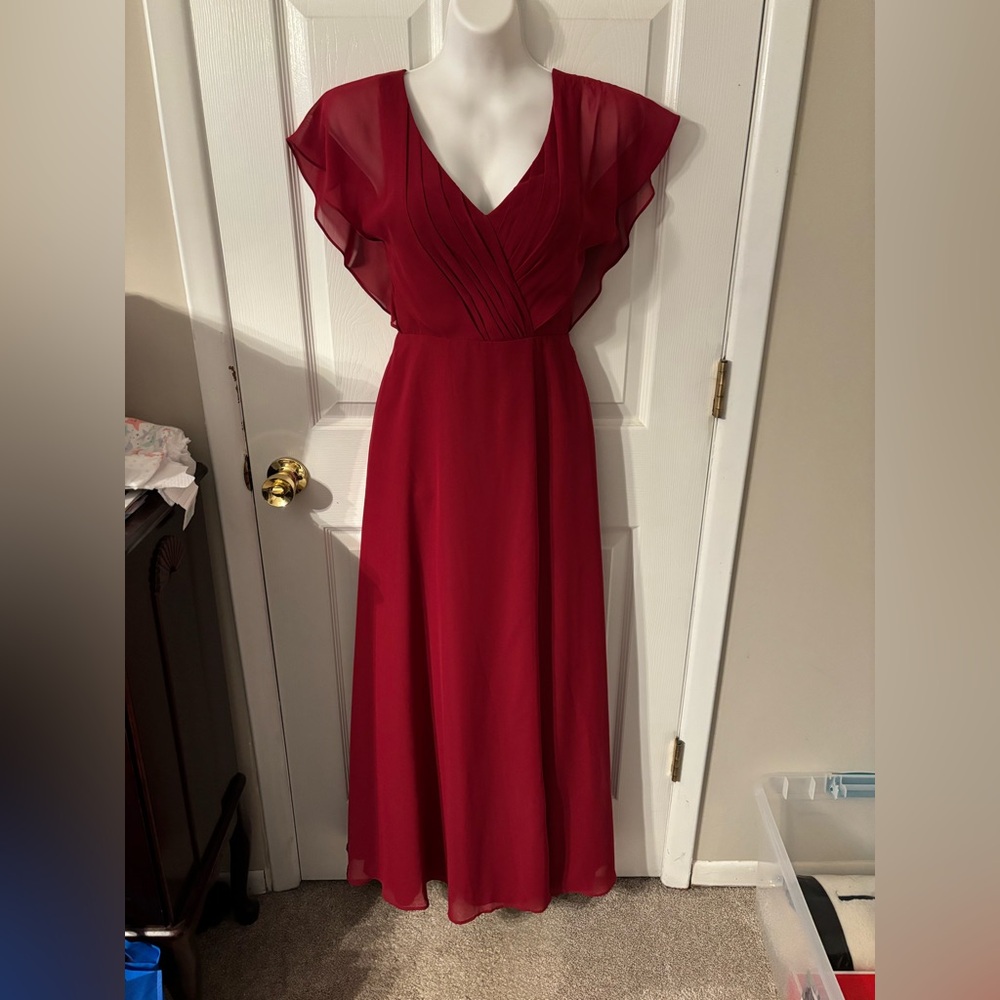 Azazie floor length gown